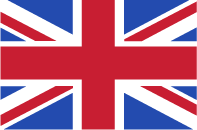 Britse vlag in het taalkeuzemenu